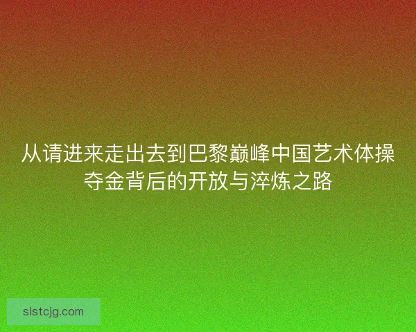 从请进来走出去到巴黎巅峰中国艺术体操夺金背后的开放与淬炼之路